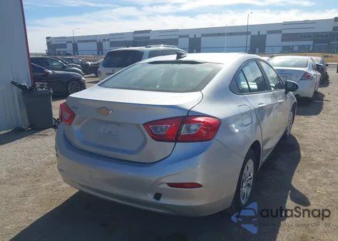 2019 Chevrolet Cruze Ls из США, поврежденный, VIN 1G1BC5SMXK7112661